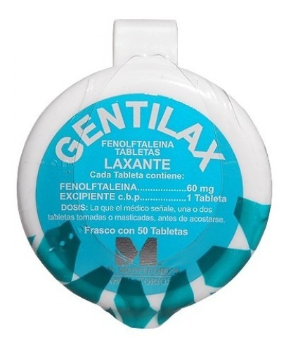 Gentilax 100 Tab (2 Frascos)