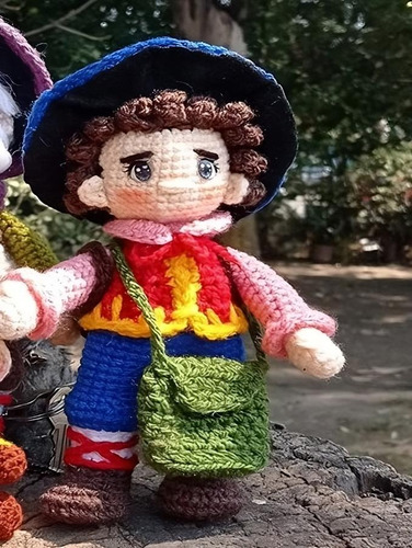 Remi Y Vitalis Set De Coleccion Amigurumi Hecho A Mano