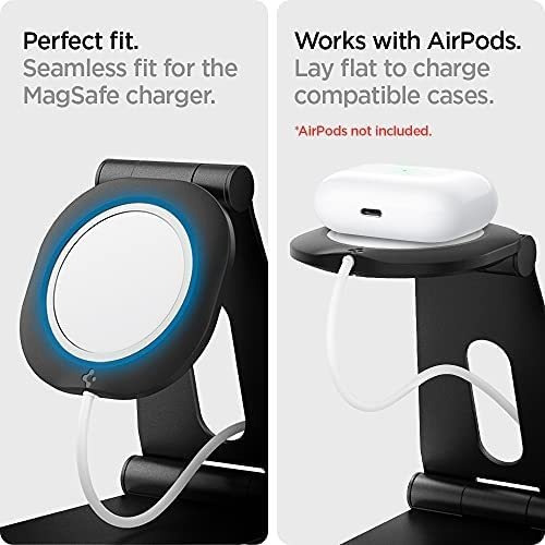Imagen 6 de 7 de Soporte Spigen Mag Fit S Para Magsafe Negro