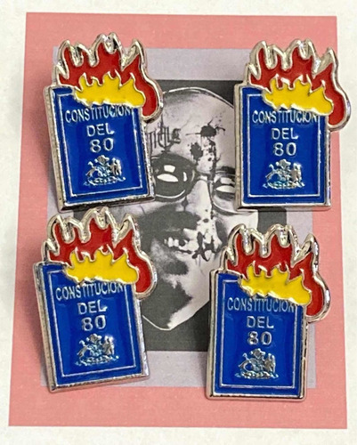 Pin Constitución Del 80 En Llamas