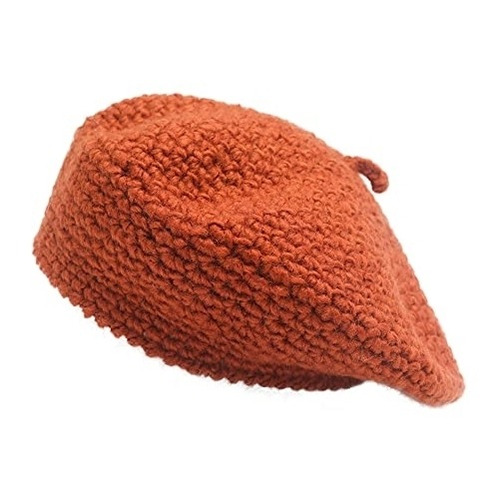 Gorros Sombreros Y Boinas Holgada Naranja Talla Única