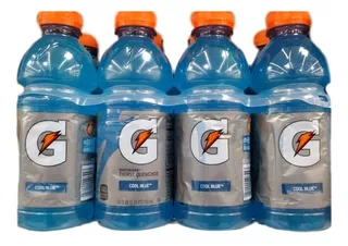 8x Gatorade Thirst Quencher Cool Blue / Bebida Azul