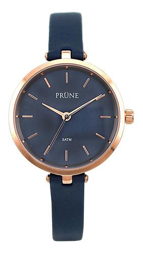 Reloj Prune Pru-5062-02 Sumergible Cuero