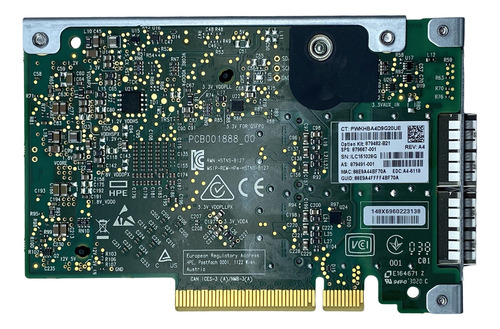 Adaptador Hpe 879482-b21 40/50 Gb 2x Portas 547flr-qsfp