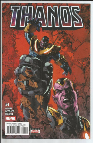 Thanos 04 Em Ingles - Marvel 4 - Bonellihq Cx143 J19