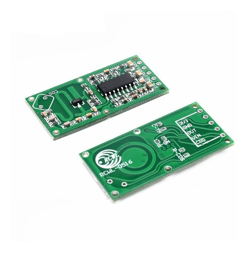 Sensor De Presença E Movimento Microondas Rcwl-0516 Arduino