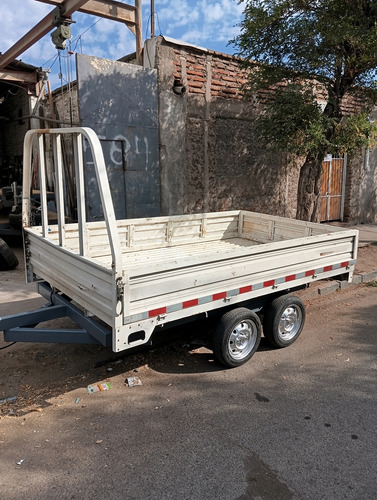 Carro De Arrastre 2000 Kg Doble Eje Torcion , Con Documentos
