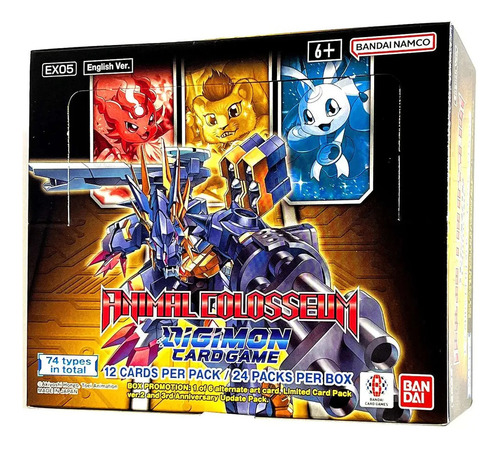 Digimon Card Game Animal Colosseum Ex05 (Usado)