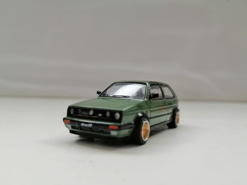 Pop Race Golf Gti Mk2 Escala 1:64 Verde Musgo (Usado)