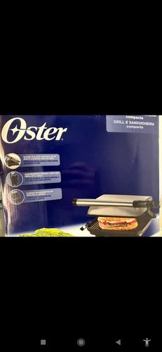 Sadwichera Asador Grill Oster Doble4 Puestos