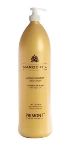 Enjuague Maroc Oil Aceite De Argan Pelo Seco Primont 1800ml