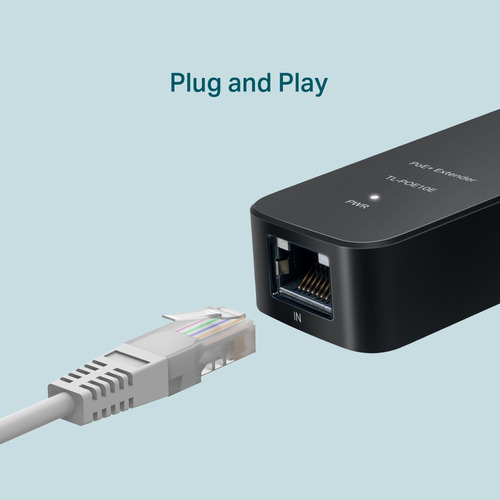 Extensor Poe+ Fast Ethernet Tp-link Tl-poe10e 20 W