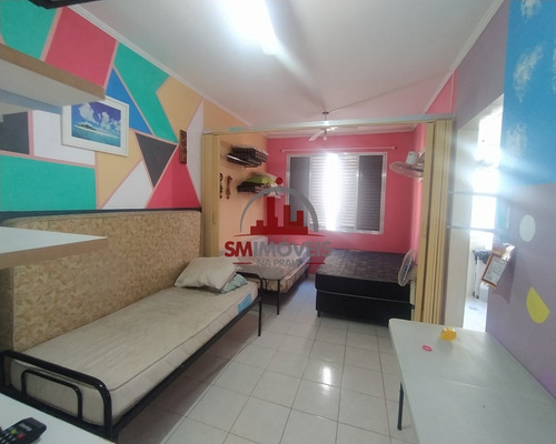 Imagem 2 de 8 de Kitnet No Boqueirão Praia Grande - Kn00238 - 69530742