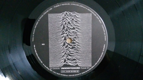 Joy Division Unknown Pleasures Lp Disco De Vinil (Usado)