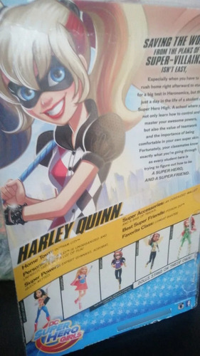 Dc Super Hero Girls Harley Quinn 12 Action Figure Mattel (Usado)