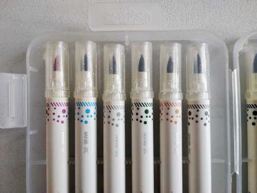 Plumon Punta Pincel Acuarelable Brush Rotuladores 24 Colores