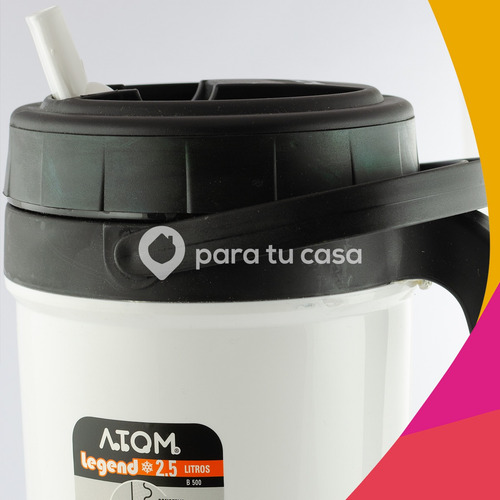 Imagen 7 de 10 de Bidón Térmico Legend 2,5 Lt Tereré Jugo Pico Vertedor Atom