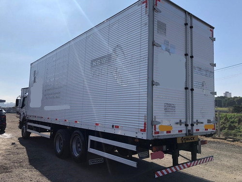 Mercedes Benz Mb 2426 Atego 6x2 Ano 2014 Leito Bau 9,00mts