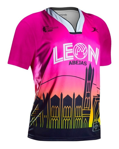 Imagen 3 de 8 de Jersey Abejas De León City Edition Sleeve 2021