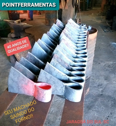 Cunha P/ Rachar Lenha Kit Com 3kg E 4kg.em Aço Mola 1045.