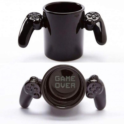 Tazón Taza Mug Joystick Play 4 Cerámica Gamer Control Play 