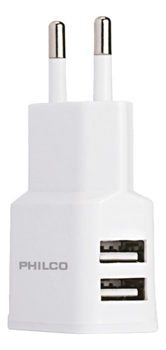 Kit Cargador 2.1 A 3 En 1 C/cable Micro Usb R2112 Blanco