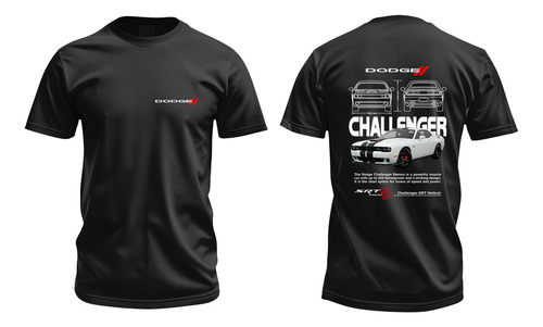 Playera Doodge Challengeer Autos Rapidos Y Furiososs,moda