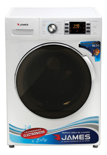 Imagen 1 de 2 de Lavarropas automático James LR 1016 inverter blanco 10.5kg 220 V - 240 V