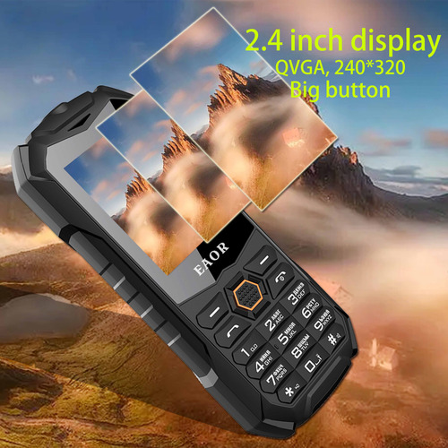 Teléfono Celular Básico Dual Sim Dual Standby32mb/32ram 2.4 Three-proof Mobile Phone