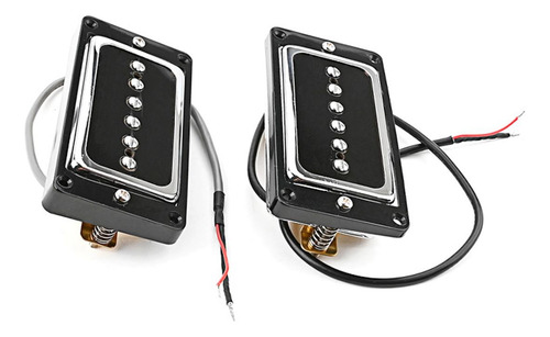 Black Alnico 5 Single Pickup P90 Barra De Jabón Para