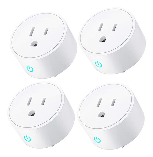 Ingequis Enchufe Inteligente Wifi, Smart Plug, Mini Outlets 