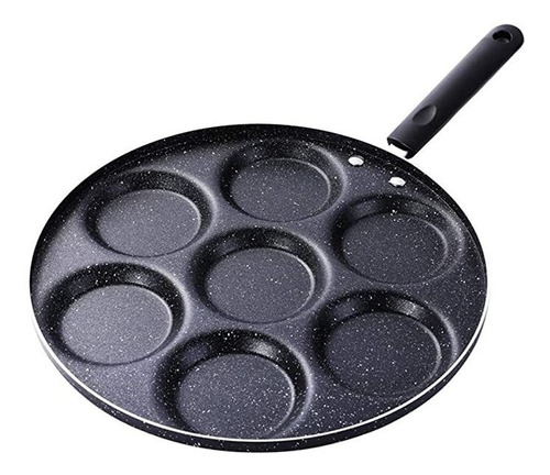 Chenjieus Home Kitchen Desayuno Omelette Pan, 7-hole Egg Fr