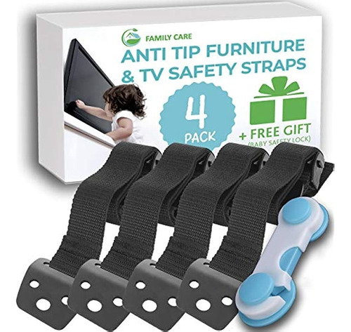 Kit De Muebles De Metal Antipunta Correas De Seguridad Para 