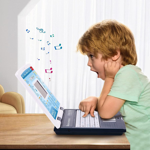 Computadora Didactica Infantil De Juguete Laptop Para Niños