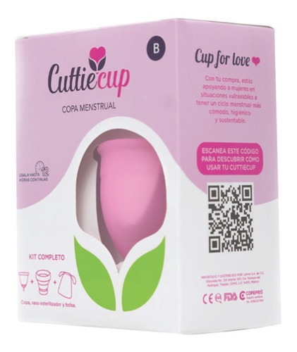 Cuttiecup Copa Menstrual Kit Completo