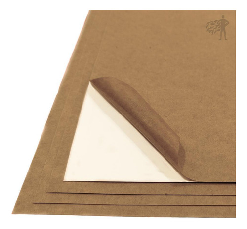 Papel adhesivo Kraft Sra3, 330 x 480 mm, 50 hojas
