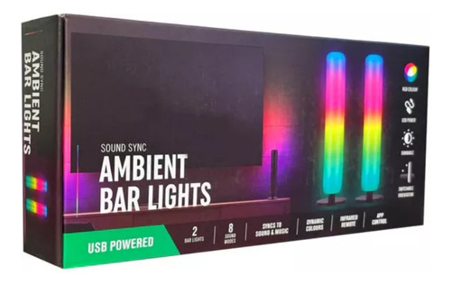 Barras De Luz Led Inteligente Rgb Iluminacion Decorativas