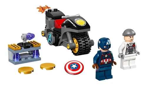 Kit Lego Marvel Capit n Am rica Contra Hydra 76189 Cantidad de