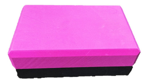 Bloque Profesional De Yoga Bicolor Rosa Goma