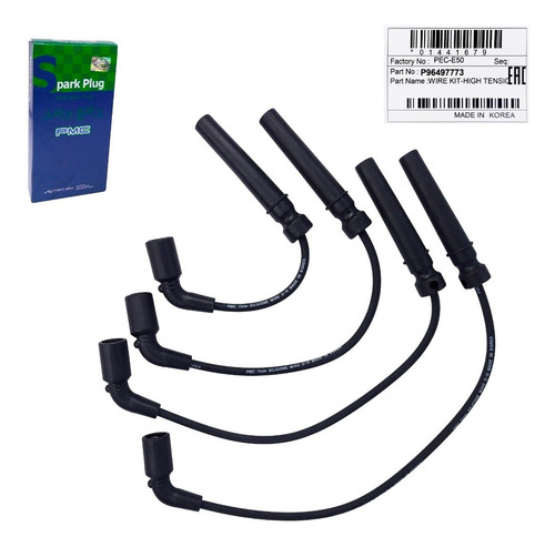 Imagen 3 de 9 de Cables Bujias Aveo 2008 2009 2010 Clasico Original