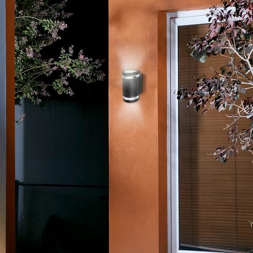 Aplique De Muro Antracita Toledo 12w Tecnolite