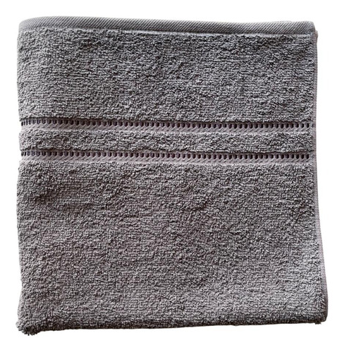 Toalla Baño Negra & Colores Algodón 140x70 Medio Baño Gris Oxford Lisa