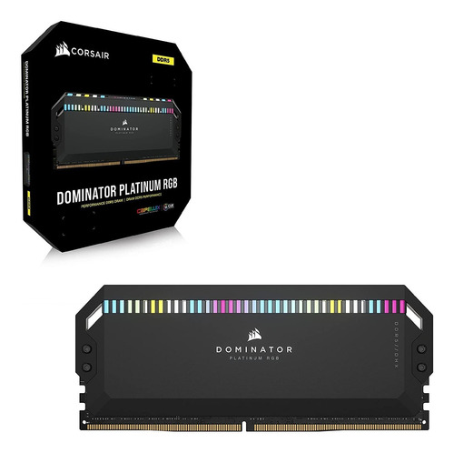 Corsair Dominator Platinum Rgb Ddr5 64gb (2x32gb) 5600mhz...