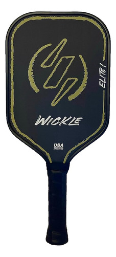 Elite I Pala De Pickleball De Fibra De Carbono I More Spin M