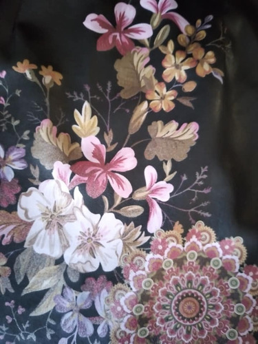 Mini 101 Idees Paris Simil Cuero Y Gamuzada Flores Mandala