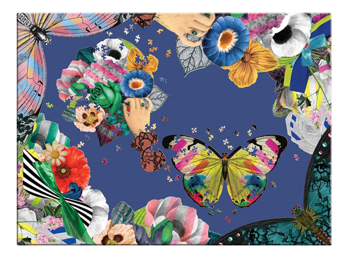 2 Puzzles Con Forma 850pcs Christian Lacroix Mudpuppy