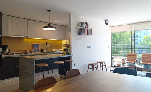 Depto 3 Dorm, 3 Baños, Vista Despejada, Amplio Balcón, Ñuñoa