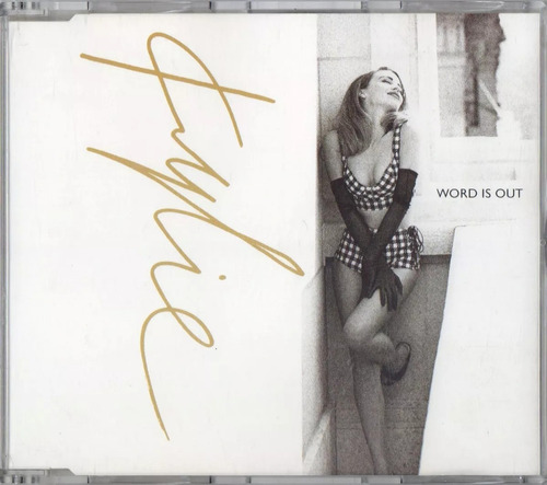 Kylie Minogue Word Is Out Single Cd 3 Tracks Uk 1991