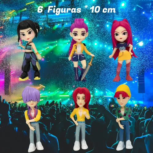 Set De 6 Muñecas Guerreras Para Kpop Rumi Zoey Mira Con Caja Set De 6 Muñecas Guerreras Para Kpop Rumi Zoey Mira Con Caja
