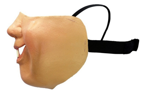 Máscara Realista Chubby Cubrebocas Divertido Muzzle Ghoulish Color Beige